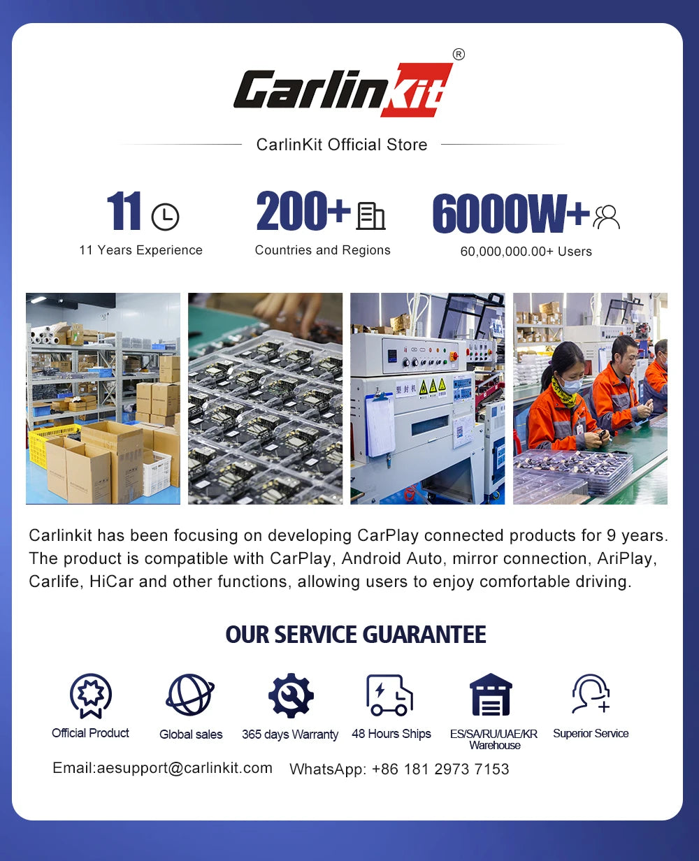 2026 CarlinKit Android TV Box LITE CarPlay Android Auto Wireless USB Adatper Support Netfilx Youtube Spotify For Car Multimedia