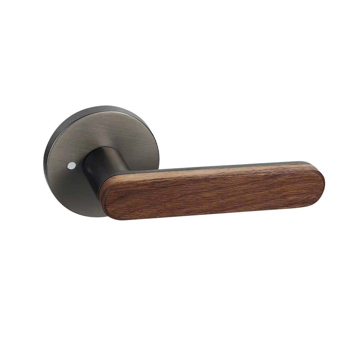 Viladepot Privacy Door Handle Keyless Reversible Door Lock Hardware Door Lever Bedroom Bathroom Left&Right Door Knob