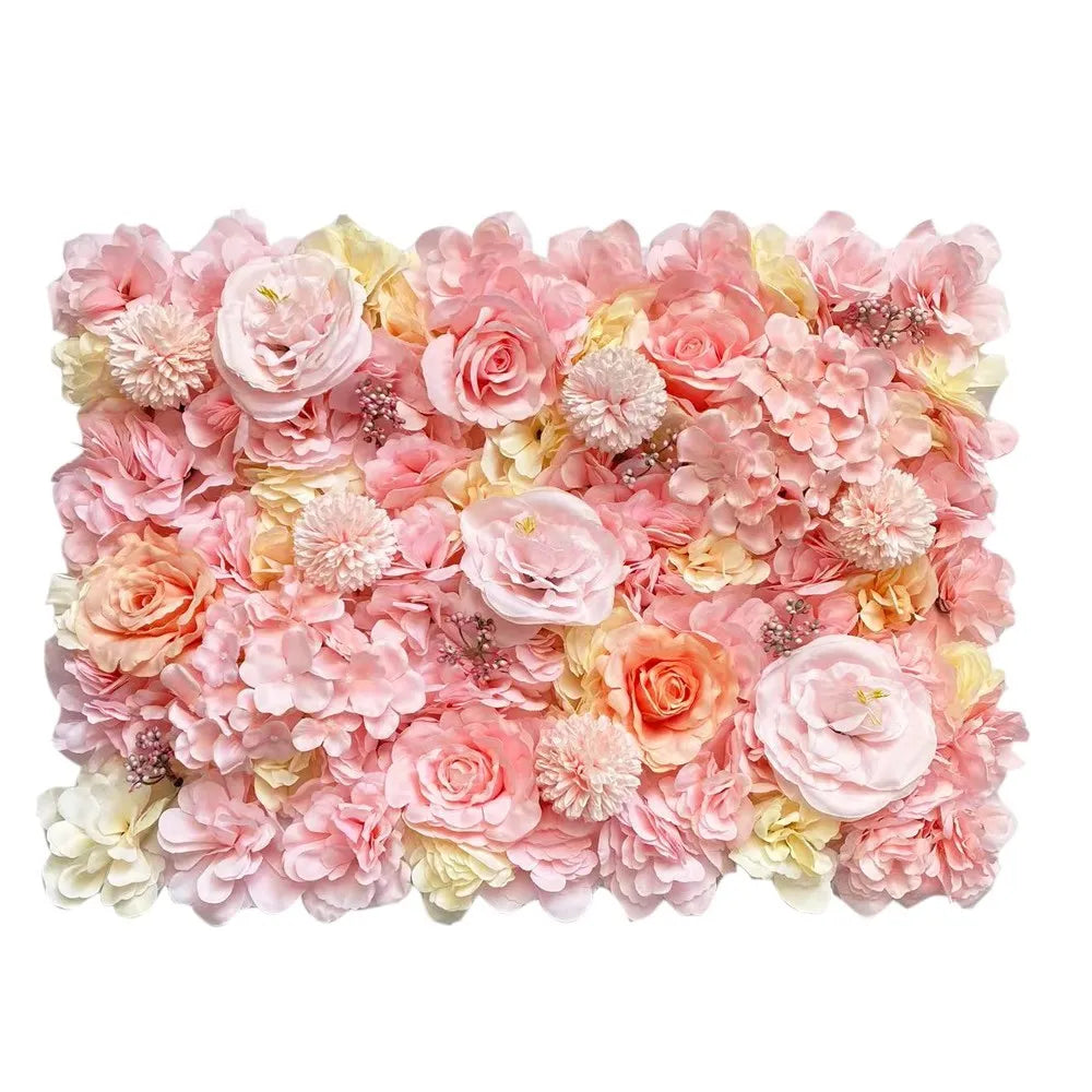 Wedding Decorative Flower Wall Artificial Silk Flowers Home Decoration Accessories Party Backdrop Photography Props Customized