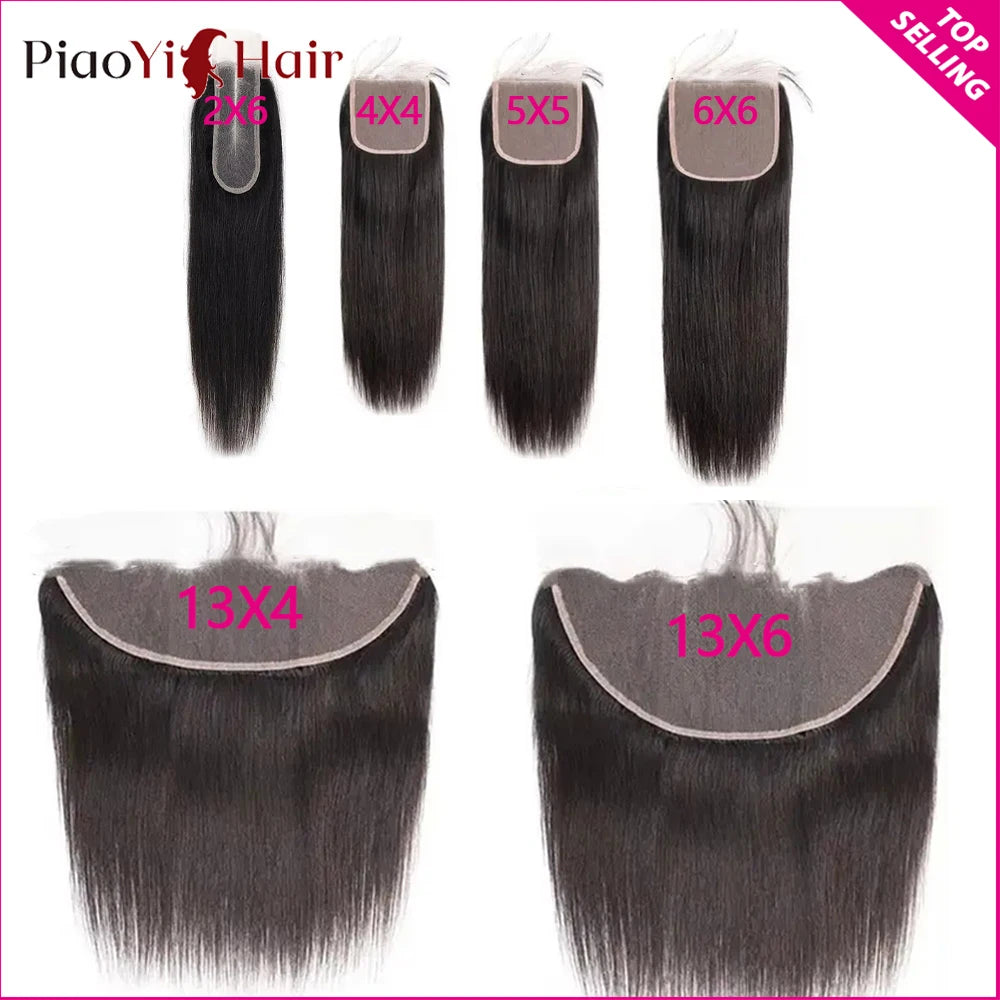 Straight HD Lace Frontal, Brazilian Human Hair