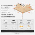 SucceBuy Vehicle Awning  Retractable Car Side Awning Car Awning with Waterproof Storage Bag  Suitable for Truck SUV Van Campers