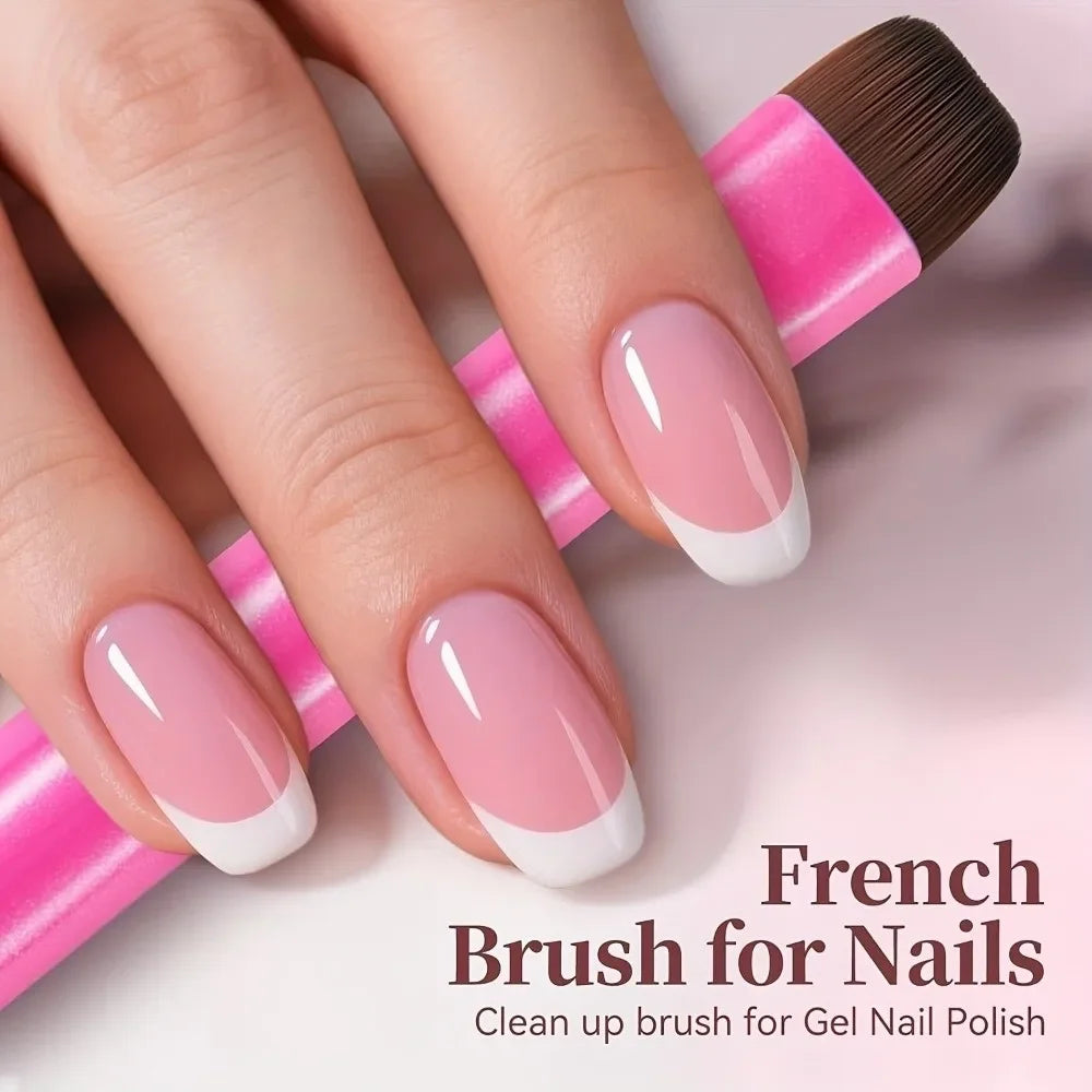 3-in-1 French Tip Nail Art Brush