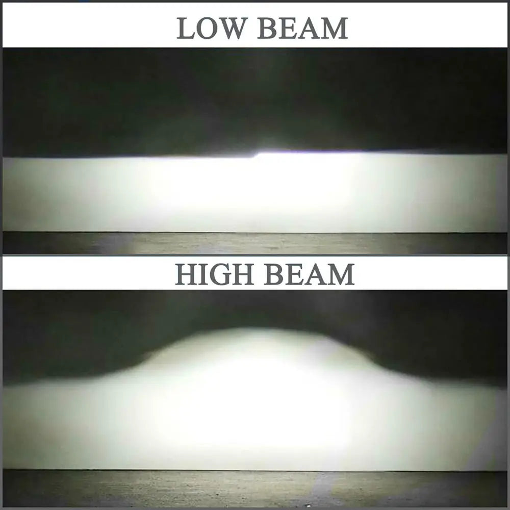 90W 2.5 Inch Angel Eyes Mini Bi Led Lens Universal Projectors For H4 H7 9005 9006 Car Headlights Retrofit Halo Mask Upgrad Kit