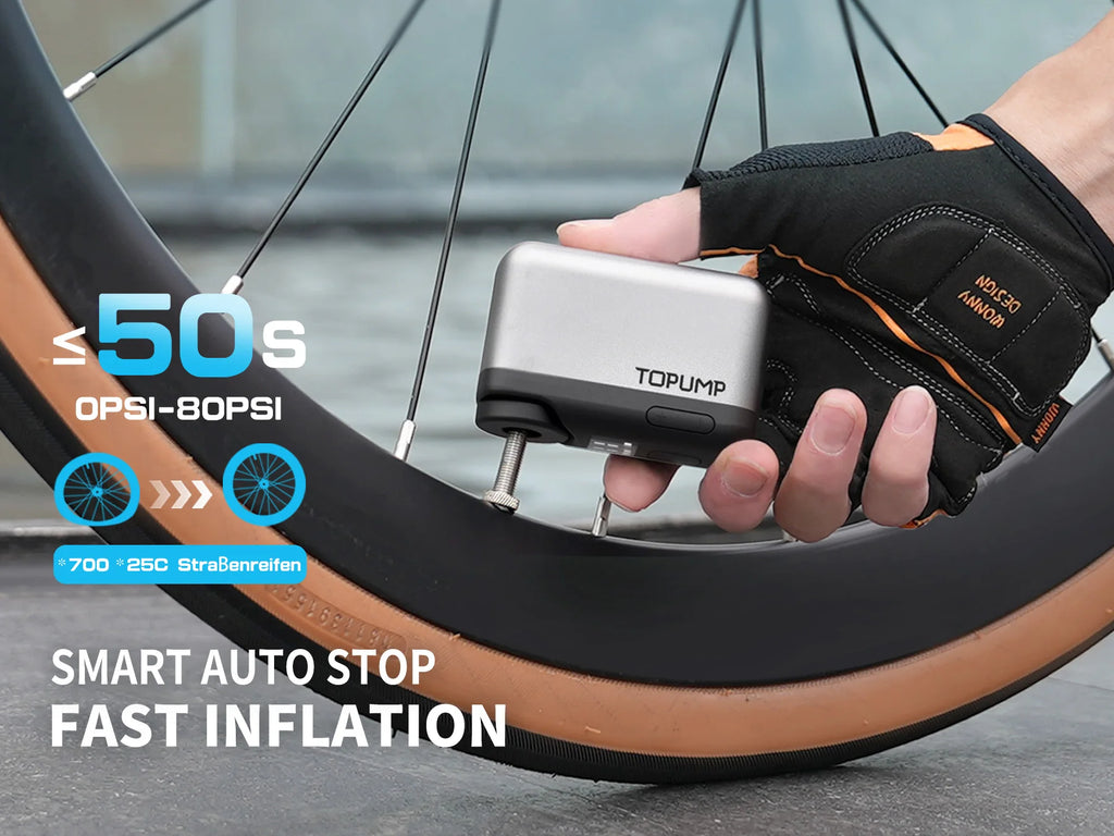 AS100 Electric Mini Bicycle Pupmp 100PSI Portable Bike Air Pump Presta Schrader Cycling Bicycle Accessories Pocket SE