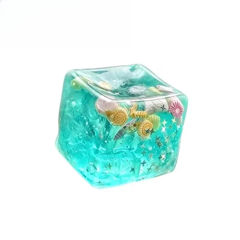 Ocean Shell Cube Stress Ball
