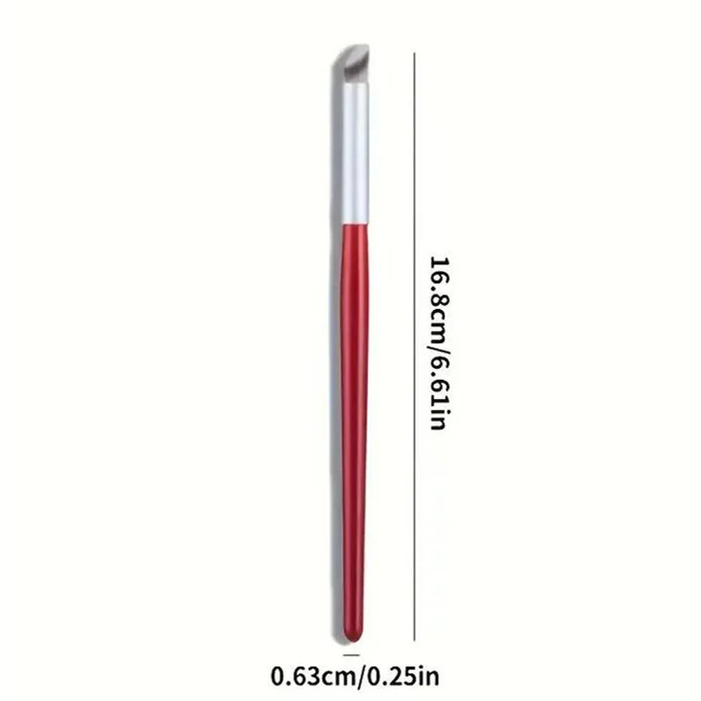 2Pcs Black Wooden Handle Ombre Gradient Nail Brush UV Gel Drawing Smudge Tool Professional Salon DIY Manicure Supply