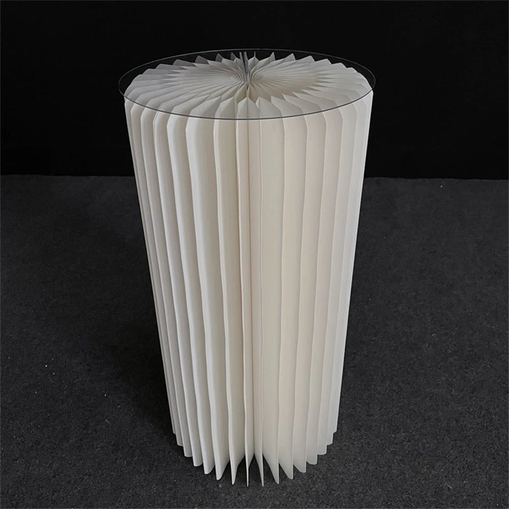 Cylindrical Paper Folding Wedding Flower Road Ornament ShopWindow Origami Decoration Cake Stand Dessert Table DIY Party Supplies