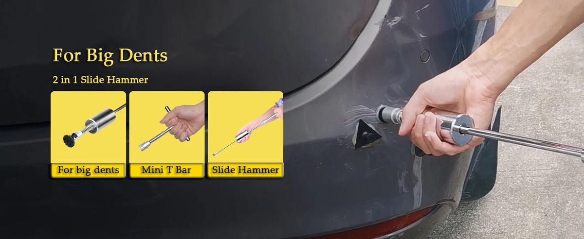 PDR Dent Removal Tool Car Dent Repair Kit Dent Lifter Dent Removal Tool Car Dent Removal Kit Car Dent Removal Tool