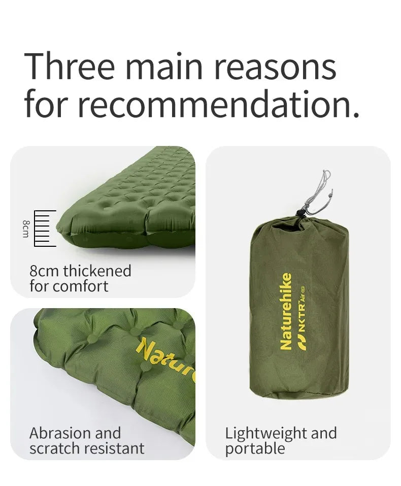 Naturehike Ultralight Insulated Sleeping Pad, R4.6