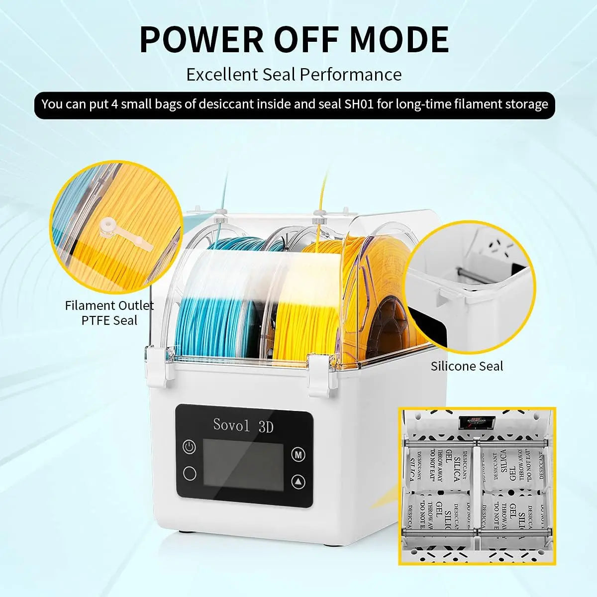 Sovol Dual-Spool Filament Dry Box