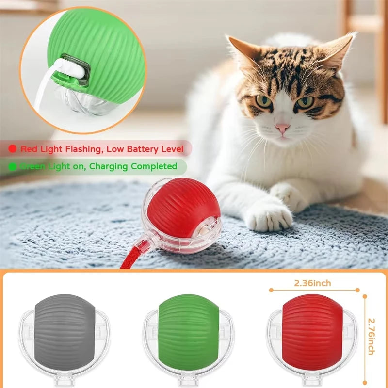 Automatic Rolling Cat Ball Toy