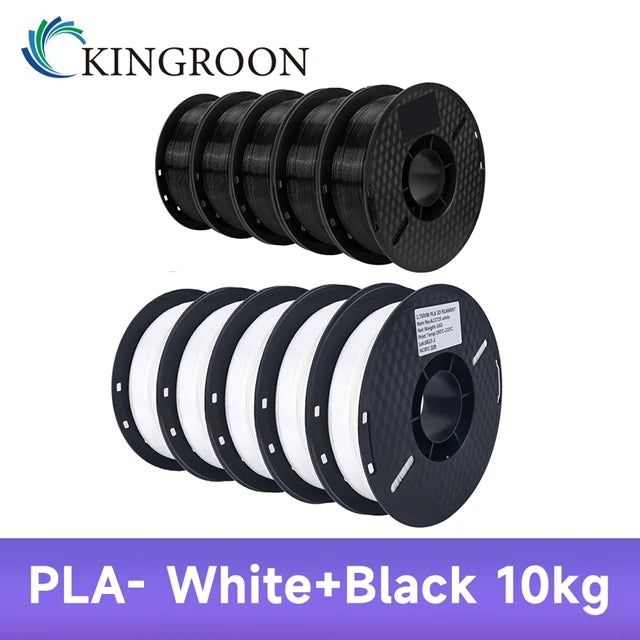 KINGROON PLA/ABS/PETG Filament Bundle, 10kg