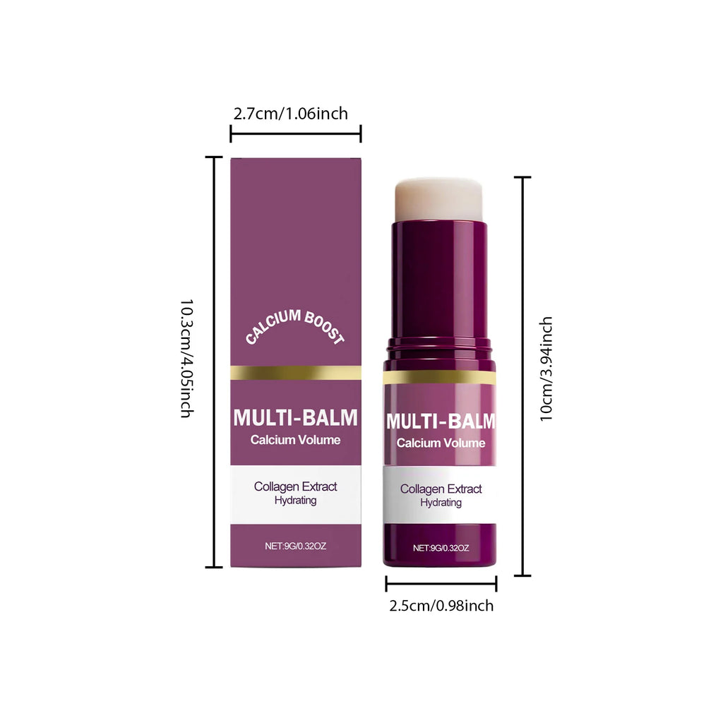 Multi Balm Collagen Stick, Hydrating Firming Moisturizer for Eyes, Neck and Face