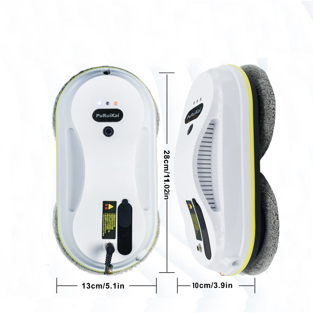 Household window automatic water spray cleaning robot vacuum cleaner remote control electric window wiper household glass wiper