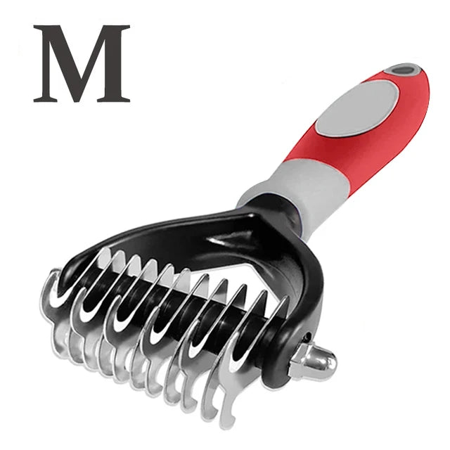 Professional Dog Grooming Brush, Pet Hair Remover Comb for Cats and Dogs
