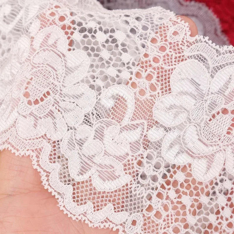 Wide Lace Elastic Headband