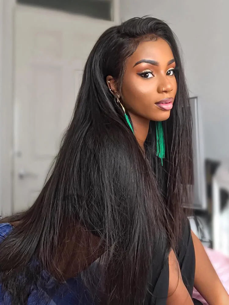 Straight Human Hair Bundles, 3 Pack