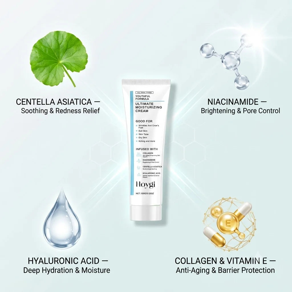 Centella Moisturizing Cream with Hyaluronic Acid