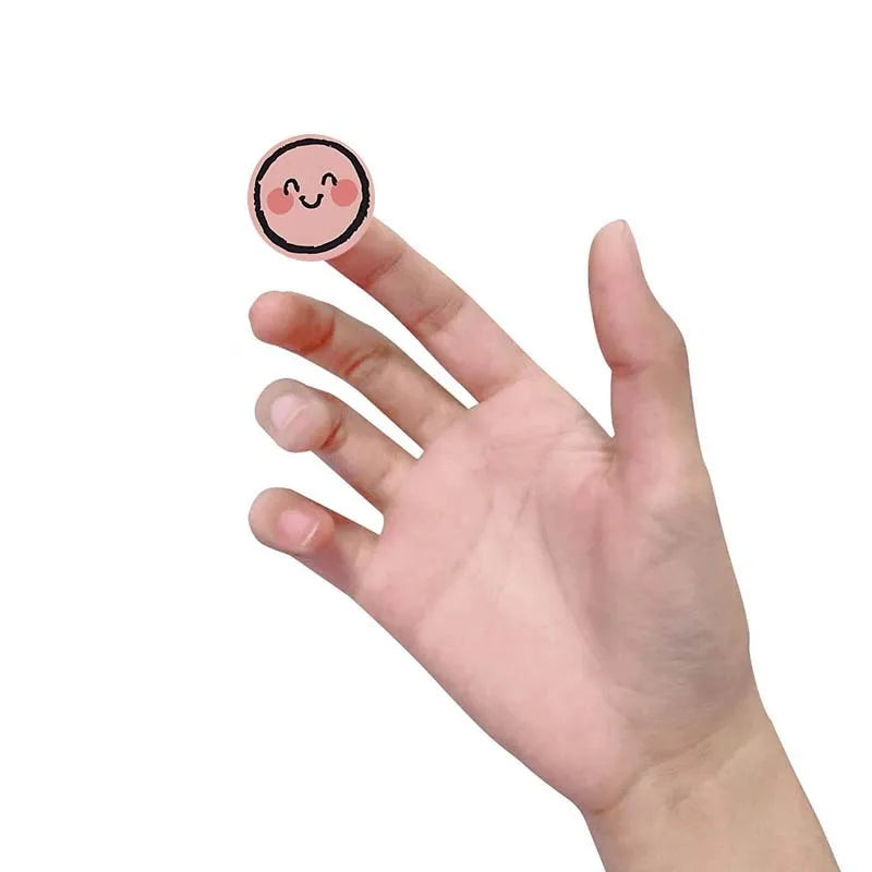Cute Kids Reward Stickers Roll, Self-Adhesive Thank You Labels for Teachers and Classrooms