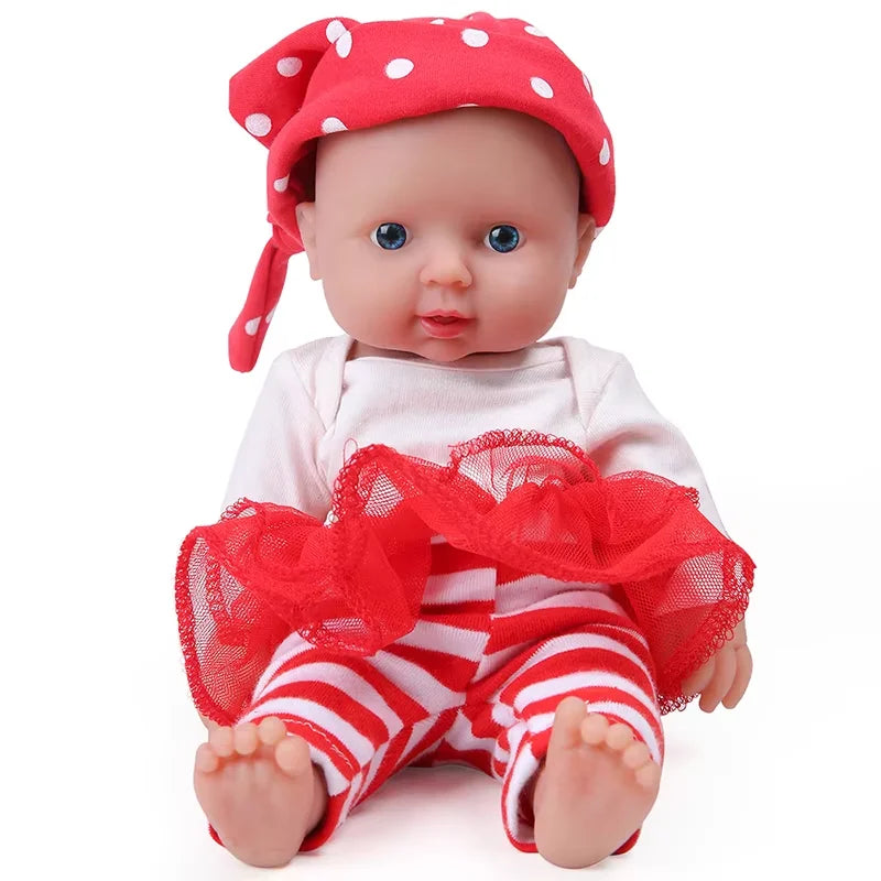 Full Silicone Reborn Baby Doll Kit, Realistic Lifelike Newborn Doll