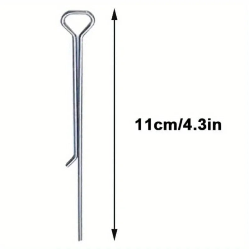 Main 20Pcs/Lot Candle Wick Holders Candle Wick Fixer Cotton Wick Fixed Iron Clip Stabiliser DIY Candles Making Device Tool Accessories