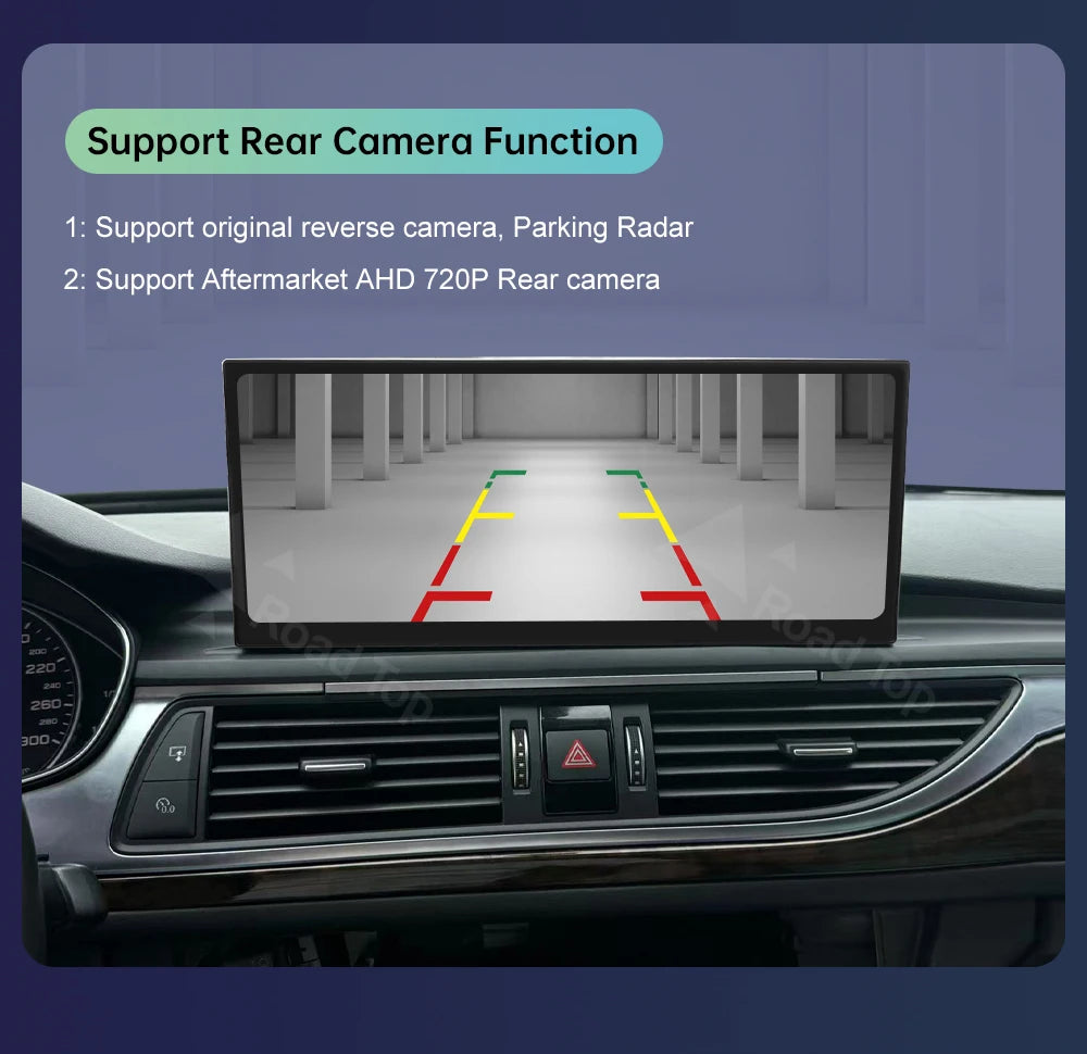 Road Top 12.3" Wireless CarPlay & Android Auto Car Screen