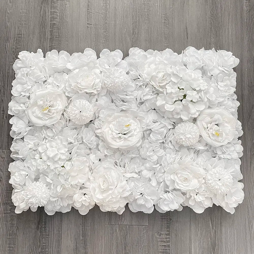 Wedding Decorative Flower Wall Artificial Silk Flowers Home Decoration Accessories Party Backdrop Photography Props Customized
