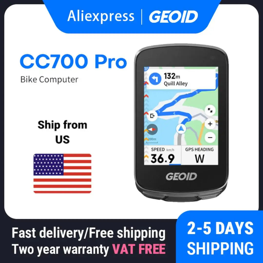 GEOID CC700 Pro 2.8" GPS Bike Computer