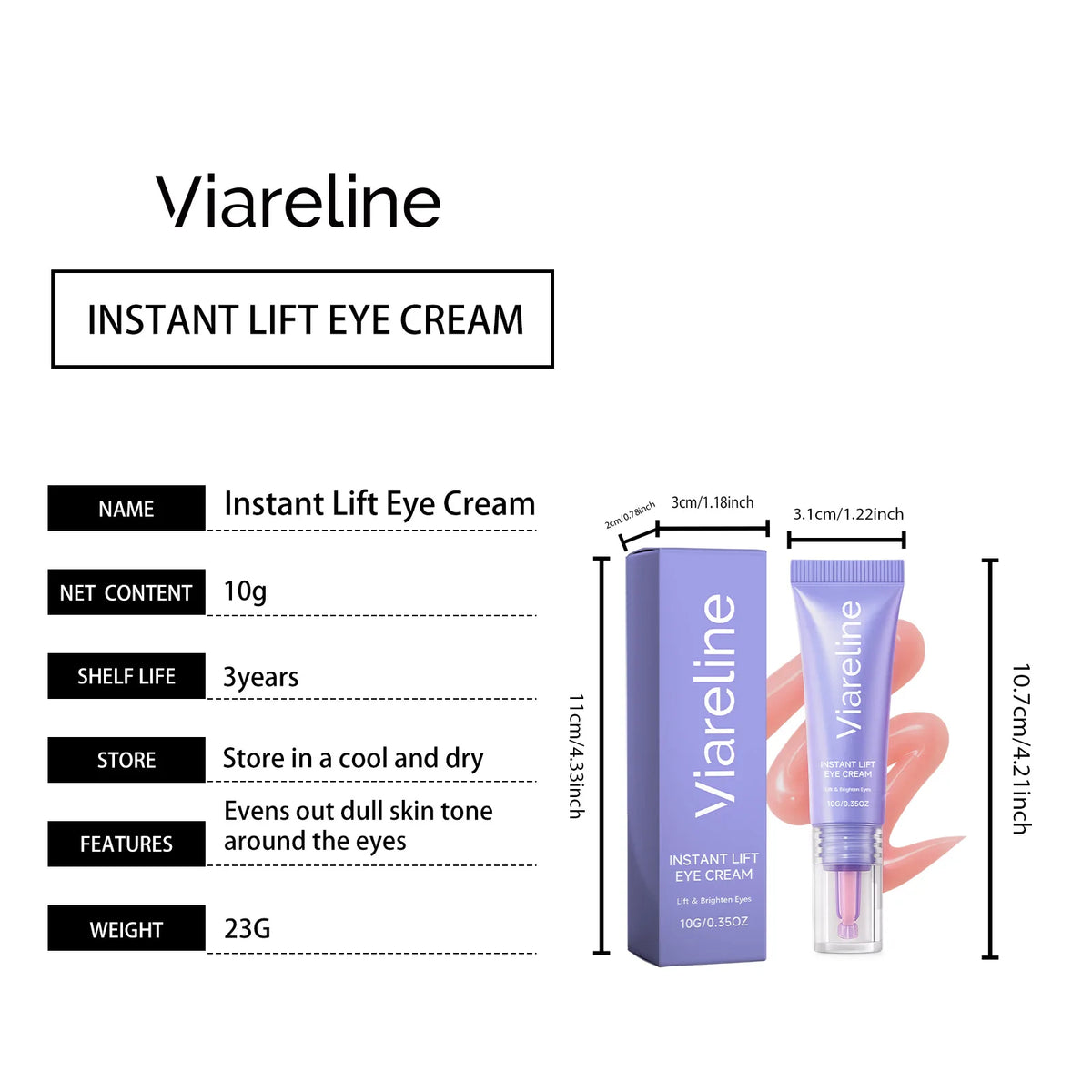 Instant Lift Collagen Eye Gel