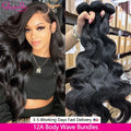 Queenlike Body Wave Human Hair Bundles, 3 Pack