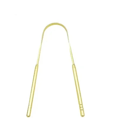 Travel Portable Tongue Scraper, Oral Hygiene Kit, Companion to Toothbrush, Compact & Hygienic Case Included