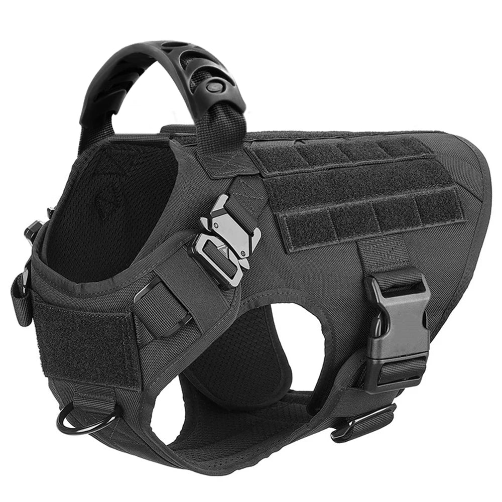 Dog Harness and Leash Set with Collar, Training and Walking Vest for Medium and Large Dogs