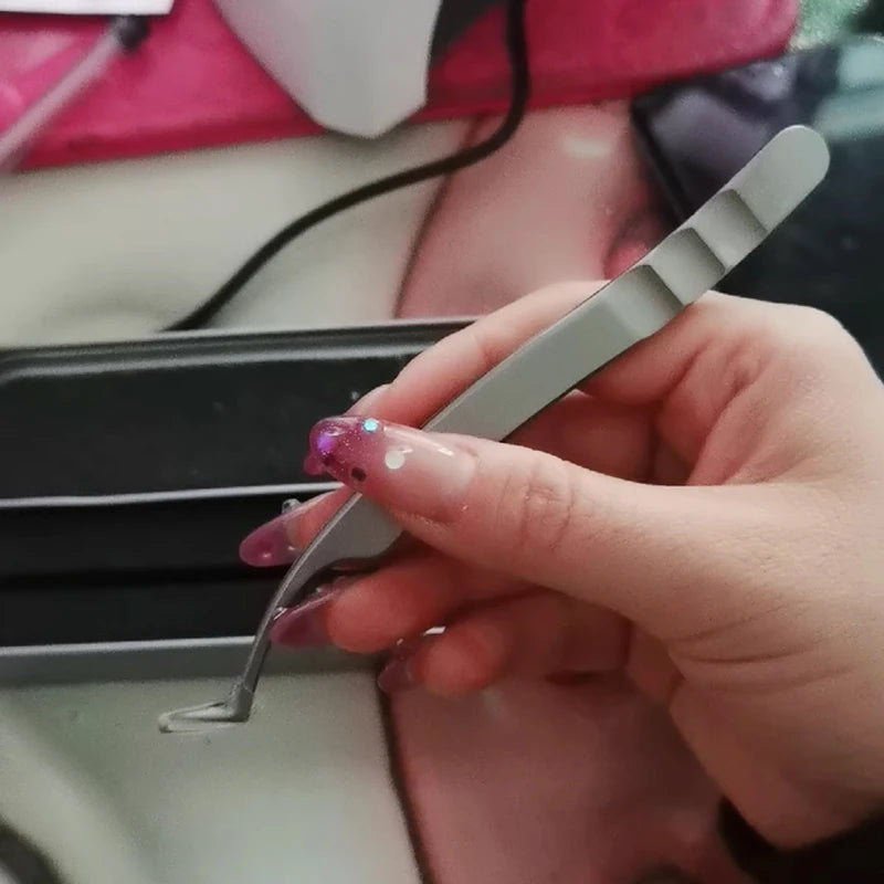 High-Precision Eyelash Extension Tweezers, Professional Volume Fan Lash Tweezers