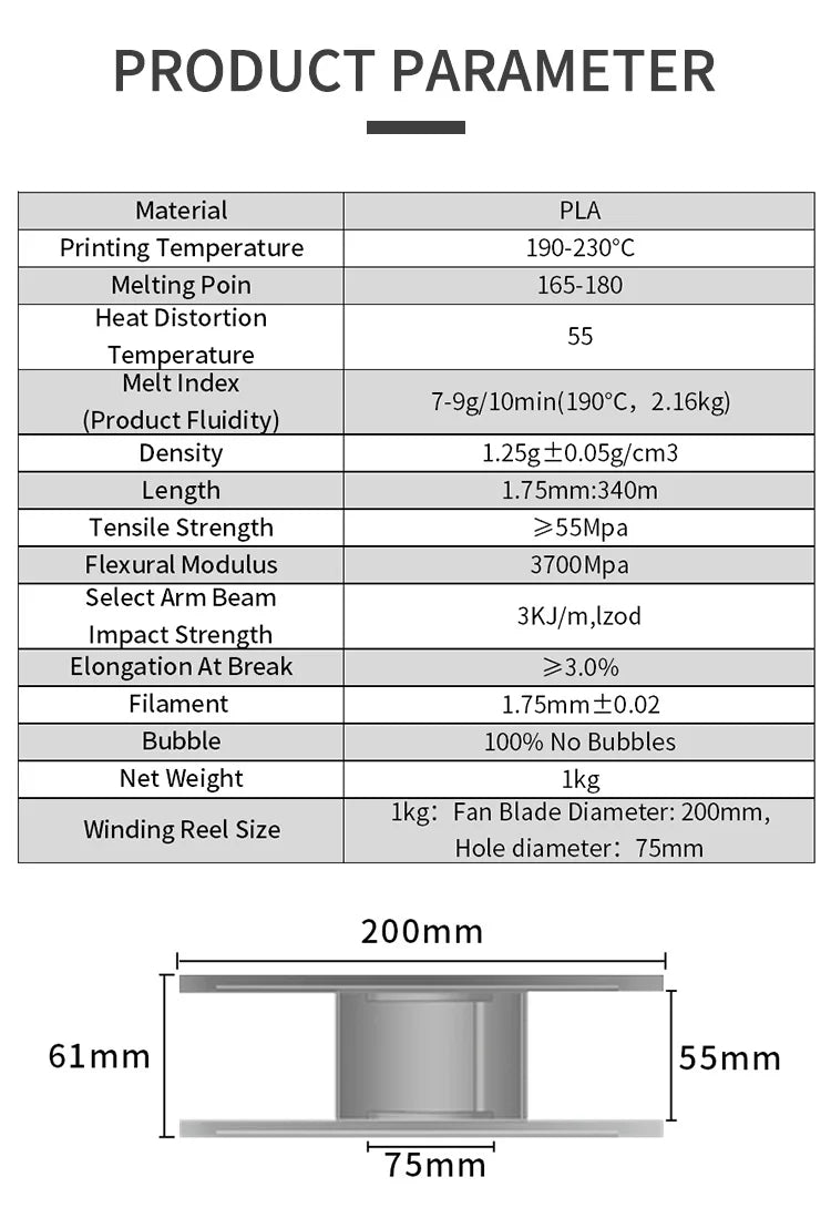 KINGROON PLA & PETG Filament Bundle, 10kg