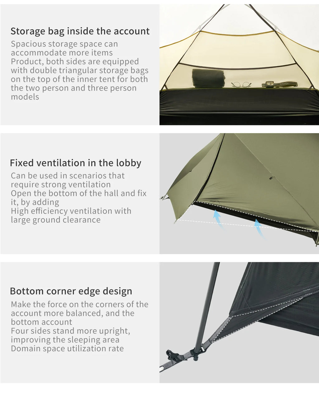 Naturehike Mongar PRO Ultralight Backpacking Tent
