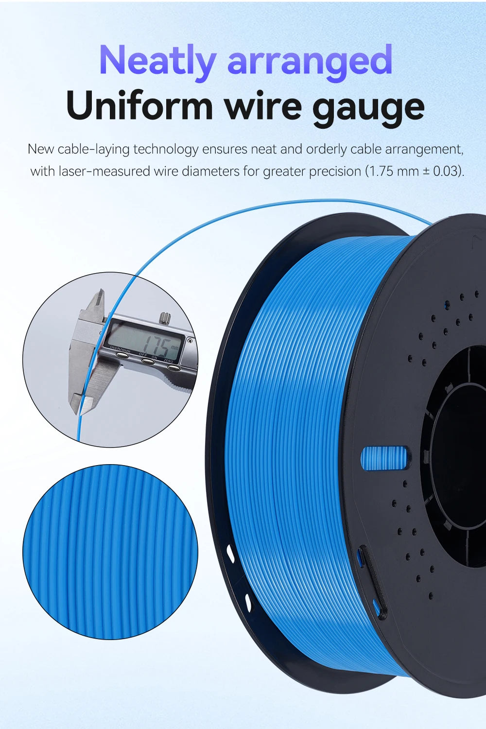 KINGROON PLA & PETG Filament Bundle, 10kg