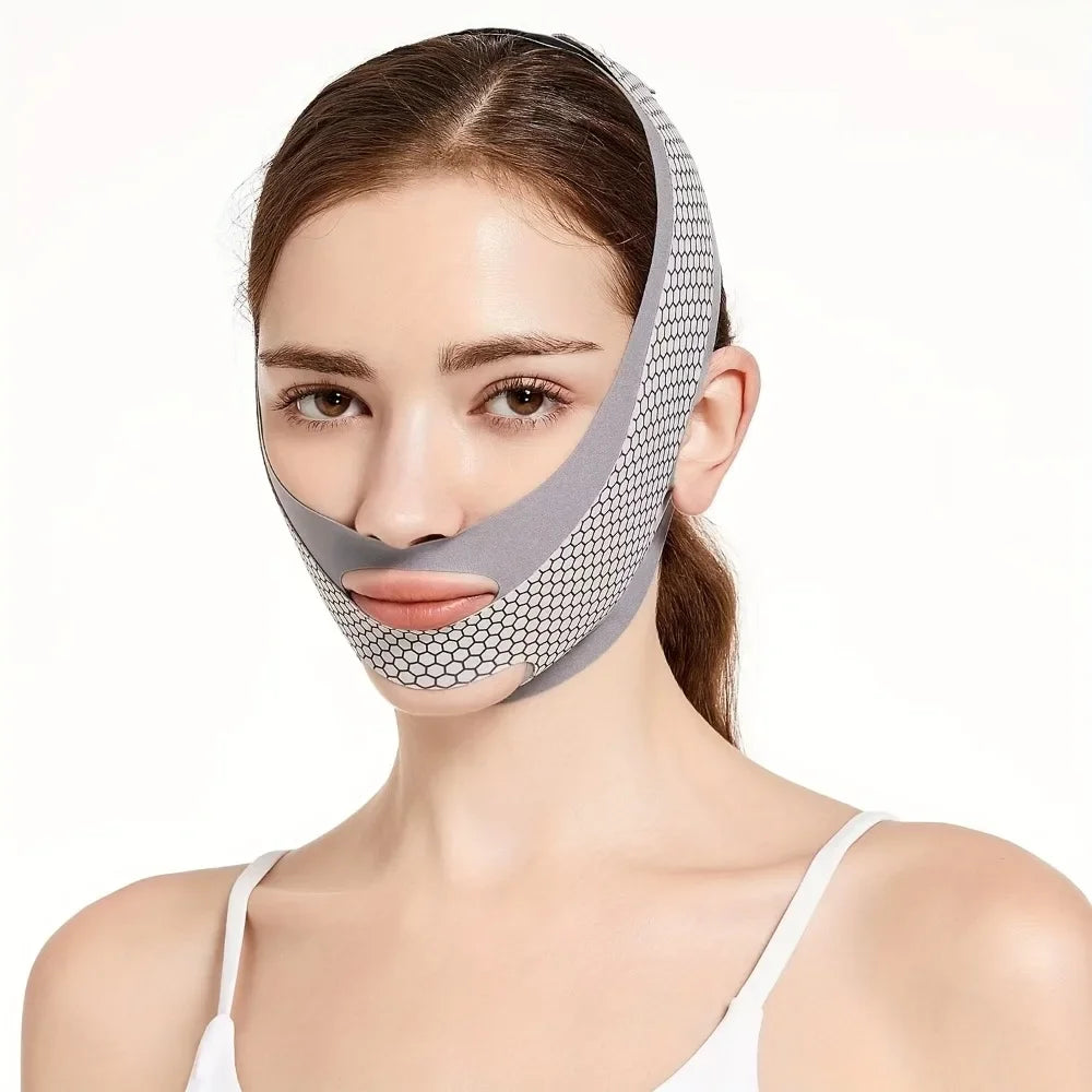 V Line Face Lifting Bandage Elastic Face Shaper for Jawline Double Chin Cheek Contour Support Women Facial Skin Care Tool