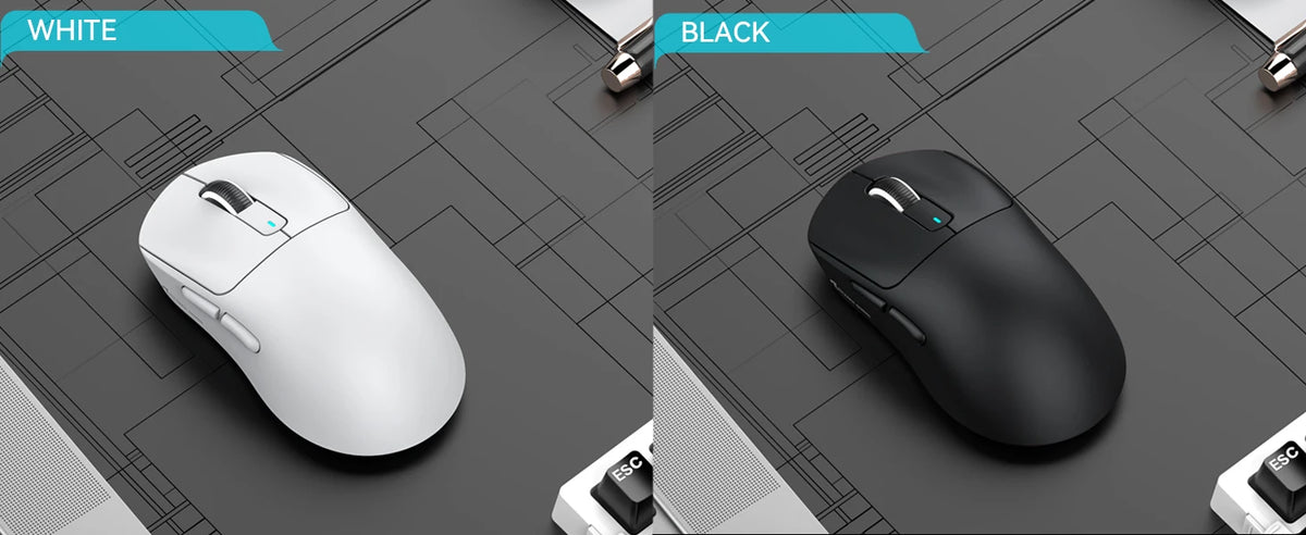 X3 Wireless Gaming Mouse,49g Ergonomic PC Mouse,Triple Modes PAW3395 26K DPI Optical Sensor,Programmable Buttons