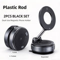 Vacuum Magnetic Car Phone Holder, Foldable Multi-Angle Adjustable Vehicle Navigation Phone Mount, Universal Phone Stand for Daily Driving