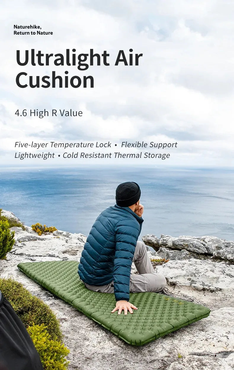 Naturehike Ultralight Insulated Sleeping Pad, R4.6