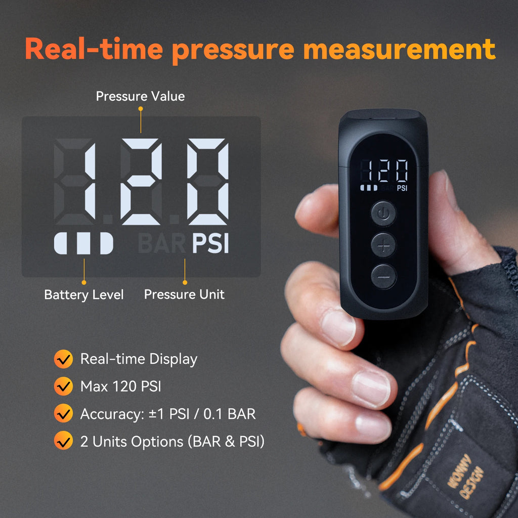 anoutway AT1 Pro Cordless Bike Tire Inflator