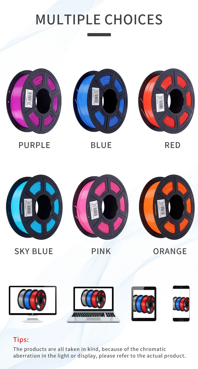 KINGROON PLA & PETG Filament Bundle, 10kg