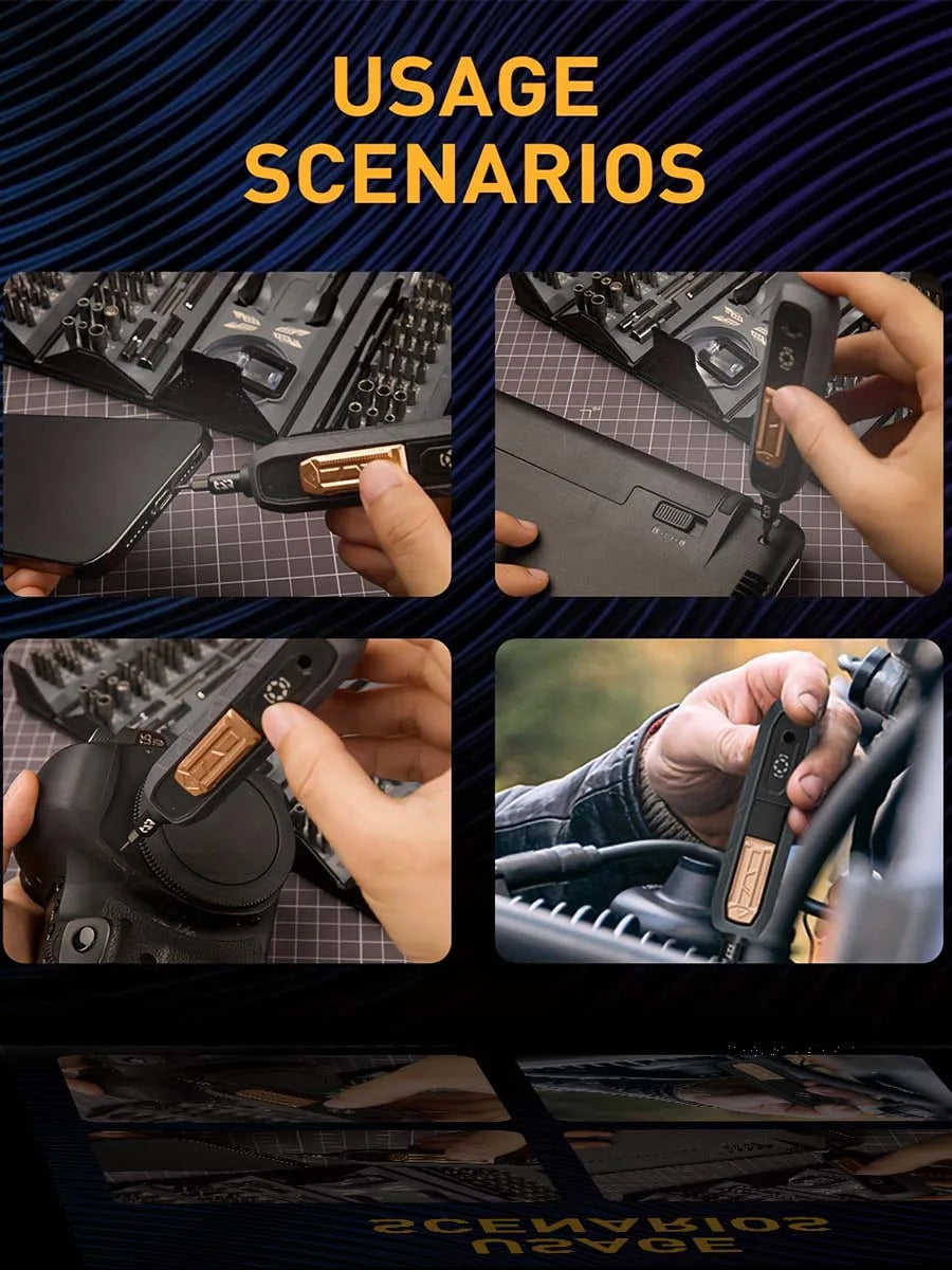 180-in-1 Precision Screwdriver Set with Magnetic Bits for Phones, Laptops and Glasses Repair