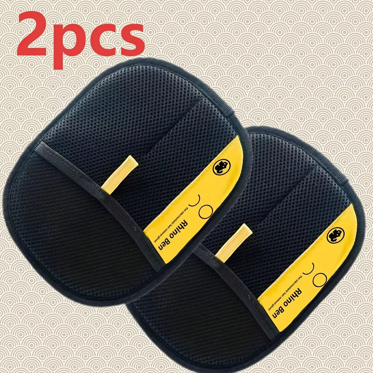 Pet Grooming Gloves for Cats and Dogs, Hair Remover Brush and Home Hair Cleaning Tool