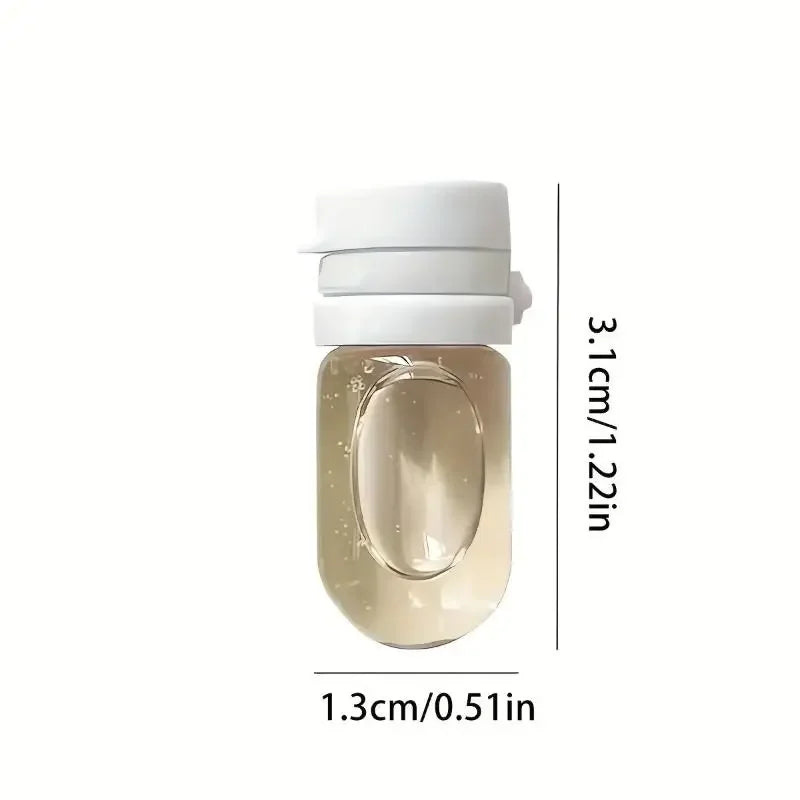 10-Pack Clear Leak-Proof Travel Bottles with Flip-Top, Refillable Lotion and Toner Containers