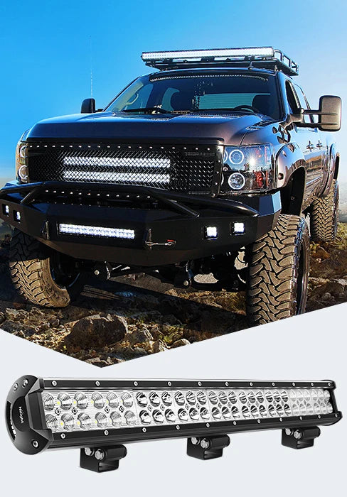 Nilight LED Pods 4PCS 18W 1260lm Flood LED Light Bar Driving Fog Light Off Road Lights Work Light 24V 12V For Motorcycles Van Camper Wagon Car Pickup ATV UTV SUV Truck Boat