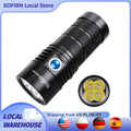 SP36 PRO 8000lm Powerful Flashlight 4SST40 LED Light USB C Rechargeable 18650 Torch with Anduril 2.0 UI