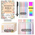 Bible Study Set with Spiral Notebook, Pen and Tabs