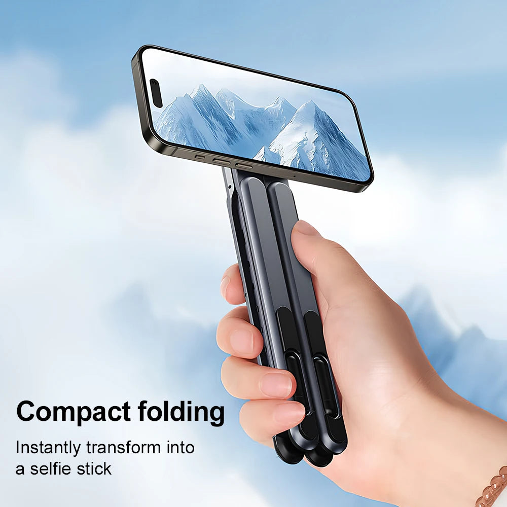 Magnetic Aluminum Laptop & Phone Stand