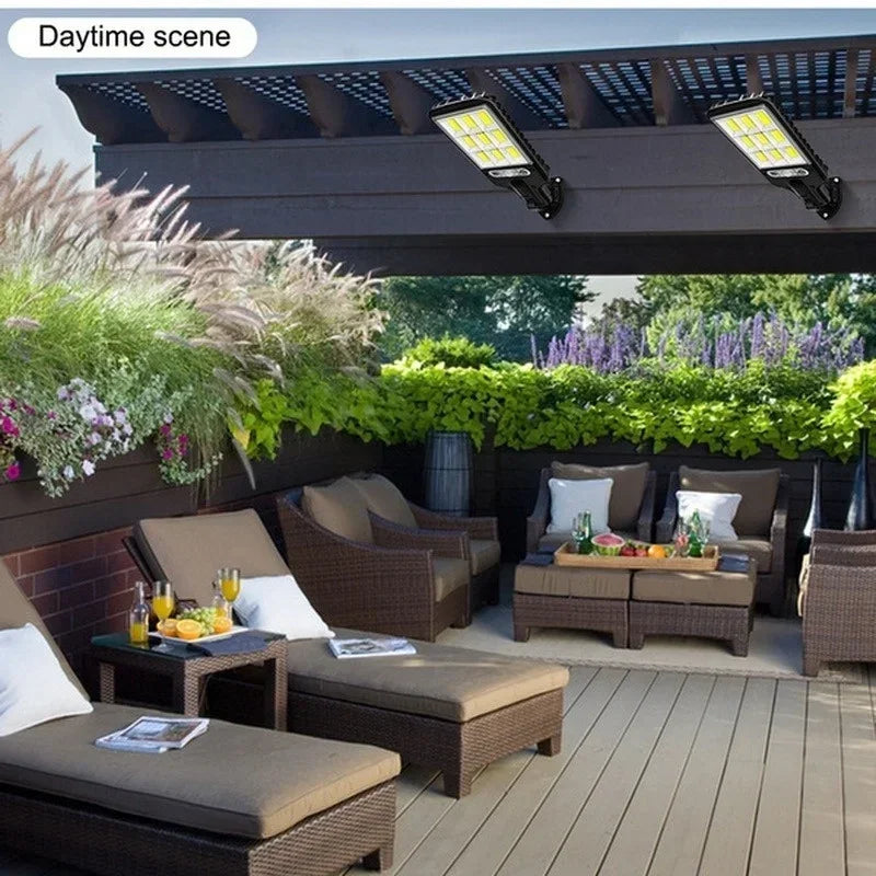 Solar Motion Sensor Outdoor Lights